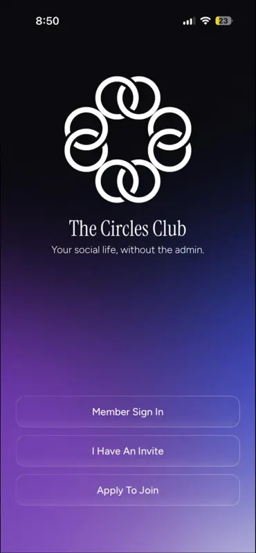 The Circles Club: Social Plans screenshot 1 of 8