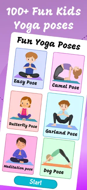Yoga For Kids Exercises screenshot 4