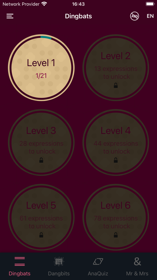 #9. Dingbats - Between the lines (iOS) By: Romain Lebouc