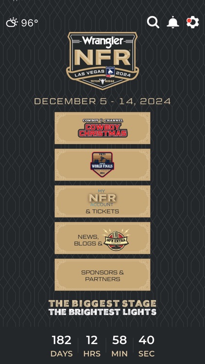 NFR Experience App 2025