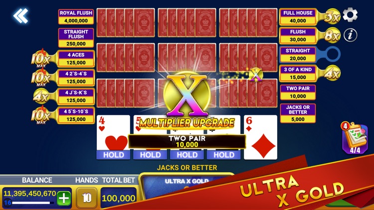 Video Poker Multi: Deuces Wild screenshot-4