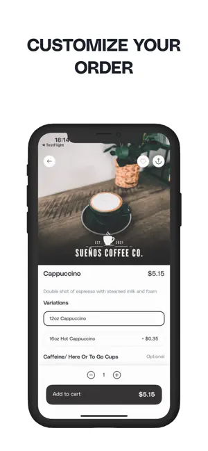 Sueños Coffee Co. screenshot 4