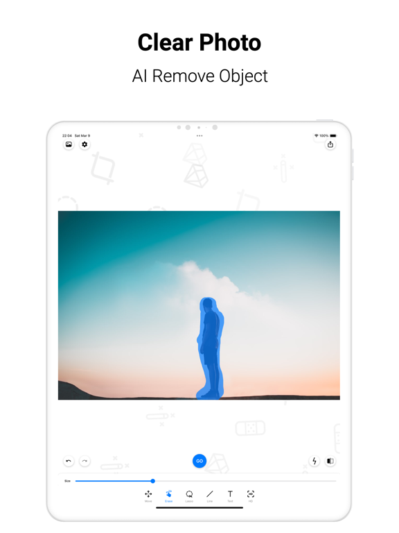 PicRepair - Touch and repaire iPad screenshot 3 - Photo & Video app