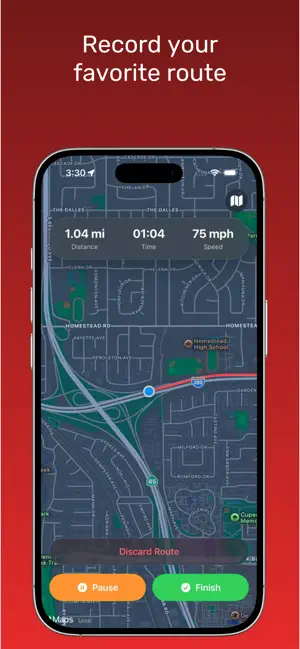 Velox: Drive, Convoy, Explore iPhone screenshot 3