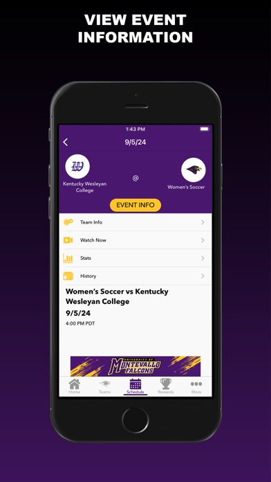 Montevallo Falcons Screenshot