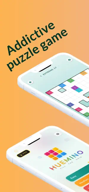 Huemino : Color Fill Puzzle screenshot 1