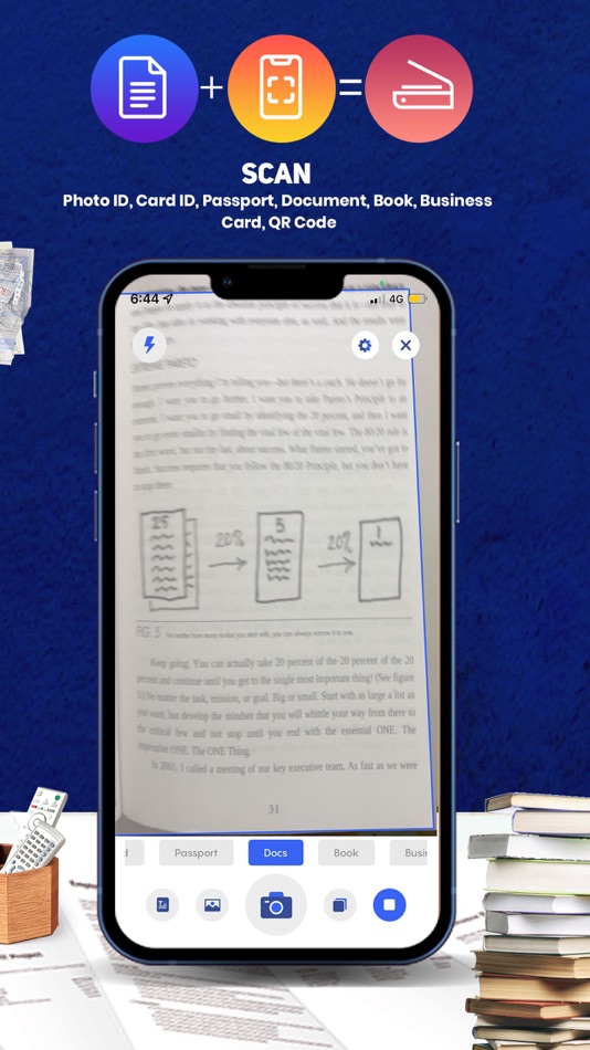 #1. Scan To Go - Document Scanner (iOS) 由: Hyperlink Infosystem