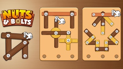 Screw Away Nuts & Bolts Puzzle Screenshot
