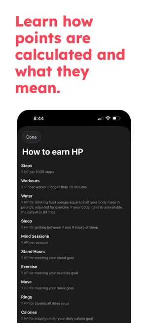 Health Points Club screenshot 3
