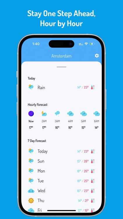Cloudy - Cute Weather App