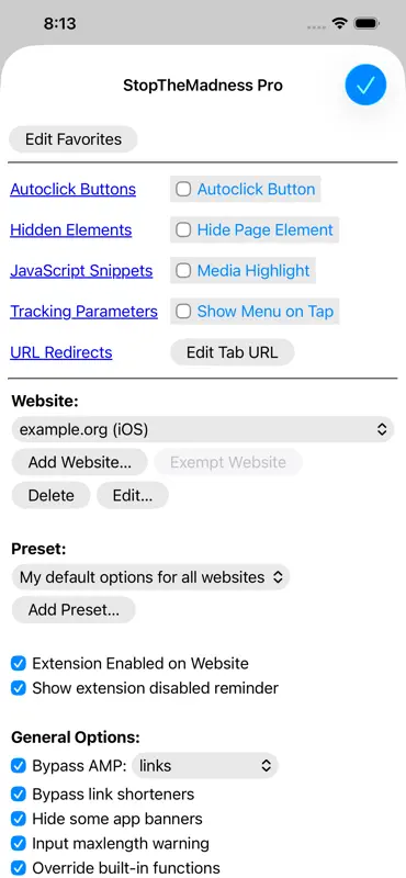 StopTheMadness Pro screenshot 3 of 10