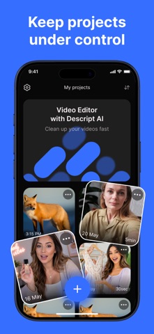 Video Editor with Descript AI screenshot