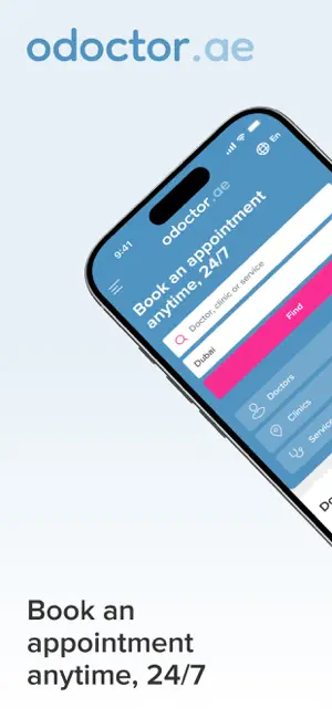 odoctor.ae: book a doctor iPhone screenshot 1