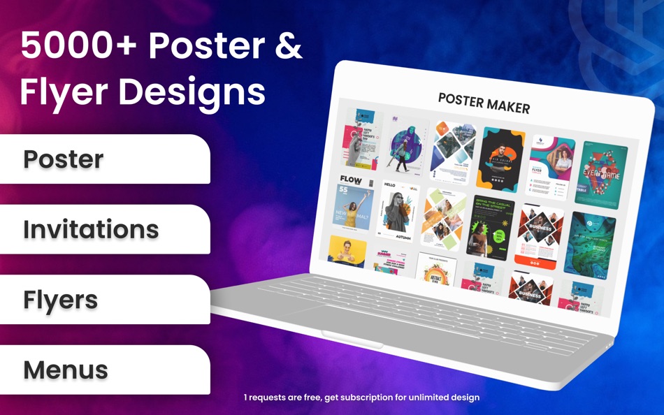 #2. AI Poster Maker - Flyer Design (macOS) 由: Usama Daood