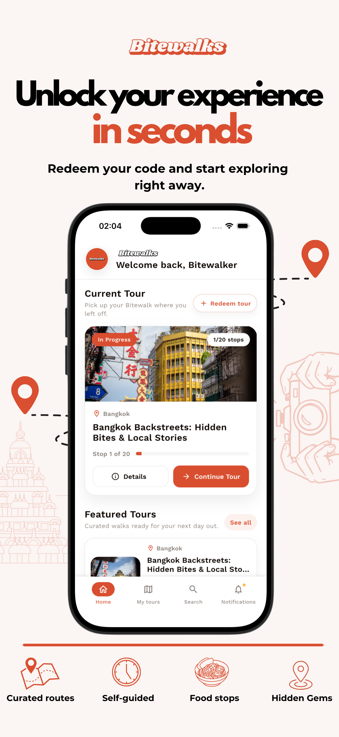 Bitewalks screenshot 5