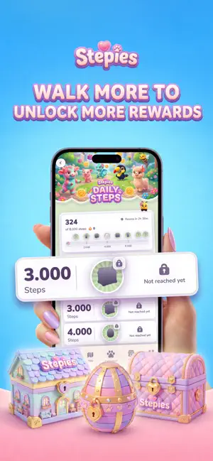 Stepies: Step Counter Game screenshot 3