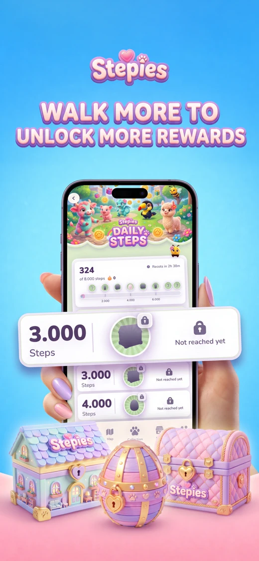 Stepies: Step Counter Game screenshot 3