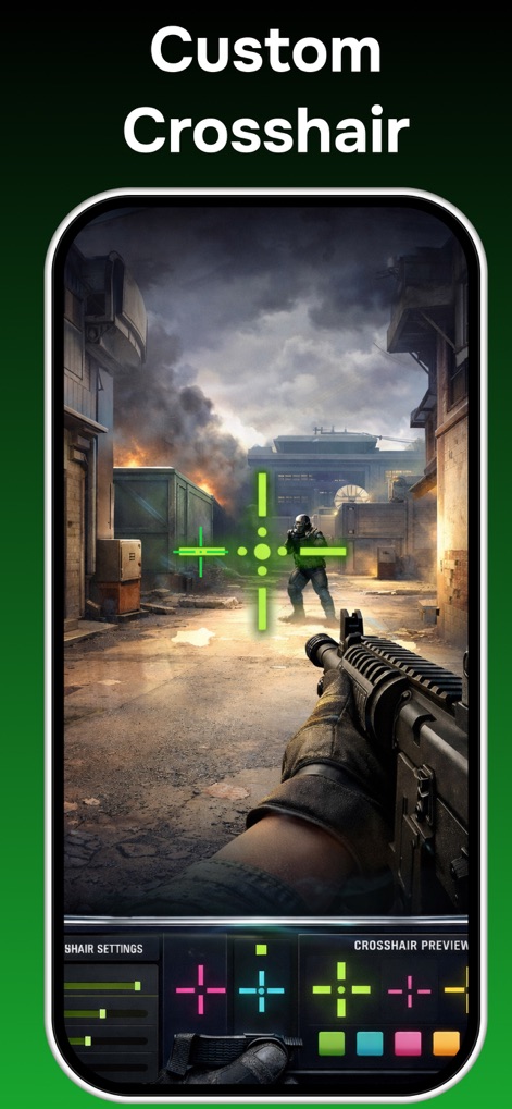 Custom Crosshair Aim Generator - Entertainment App | MWM