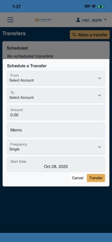 App screenshot