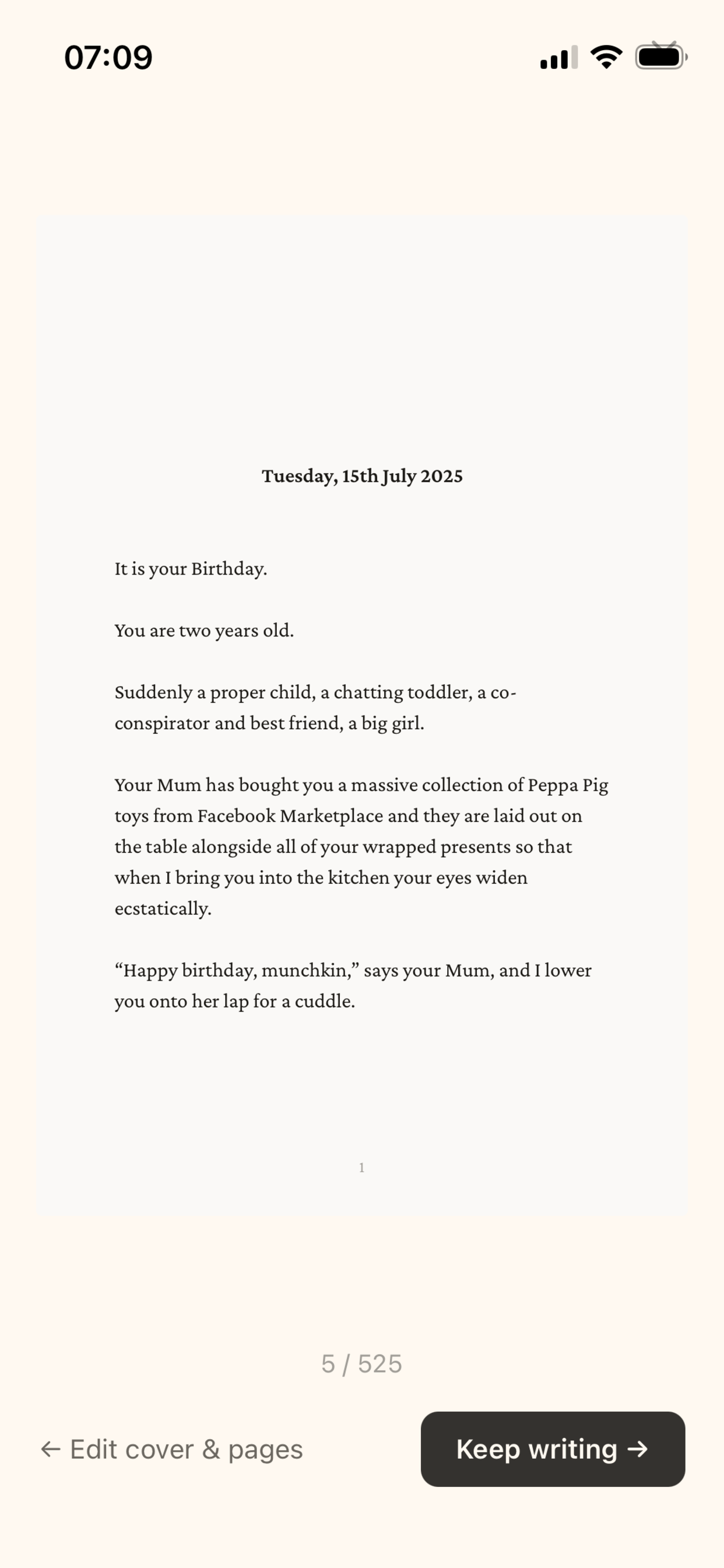 Yesterday Journal to Paperback screenshot 7