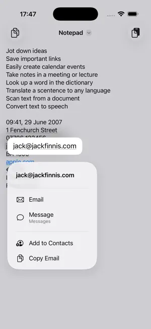Simple Quick Notepad screenshot 4