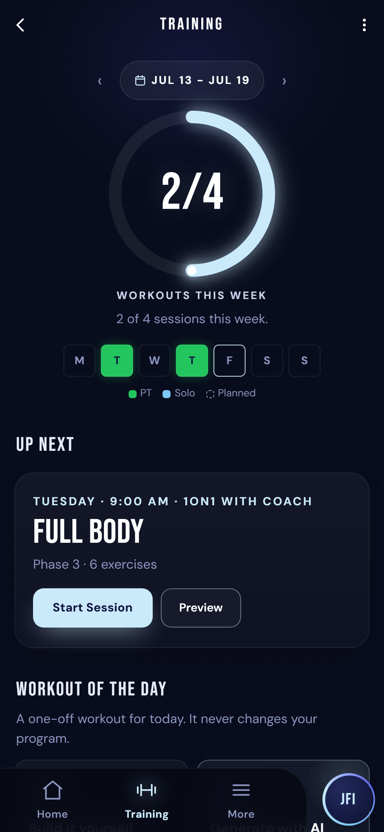 JF Coach screenshot 4