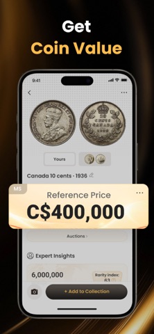 CoinValue：Coin Identifier iPhone screenshot 3