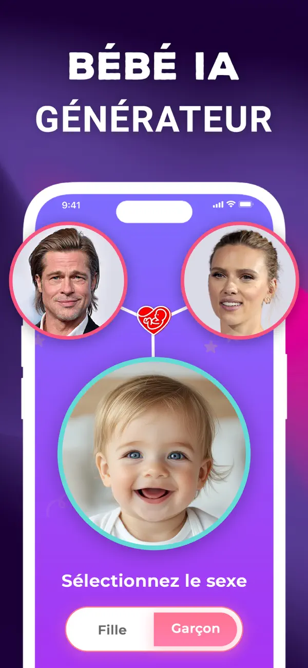 Screenshot #1 pour AI Baby Generator - Maker Face