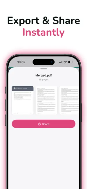 PDF Merger - Join Document screenshot 4