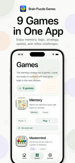Brain Puzzle Logic Games screenshot 2