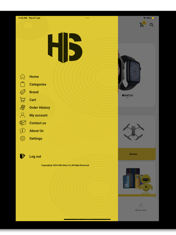H&S Store iPad screenshot 3 - Shopping app