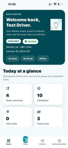 RxEx Driver Screenshot 1 of 5