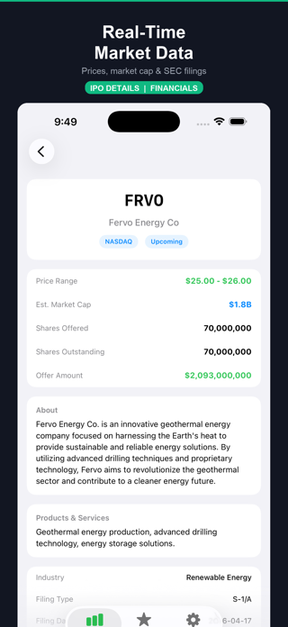 IPO Tracker & Alert Screenshot 2 of 7