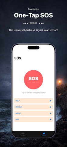Morse Code: Translator & SOS Screenshot 6 of 10