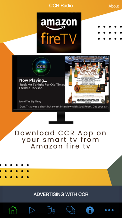 Screenshot 1 of CCR Radio App