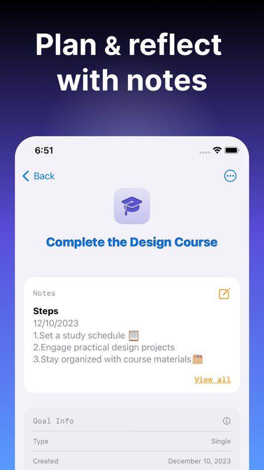 #4. Goal Tracking - GoalsKit (iOS) 由: Aleksandrs Kuskoveckis-Danilovs