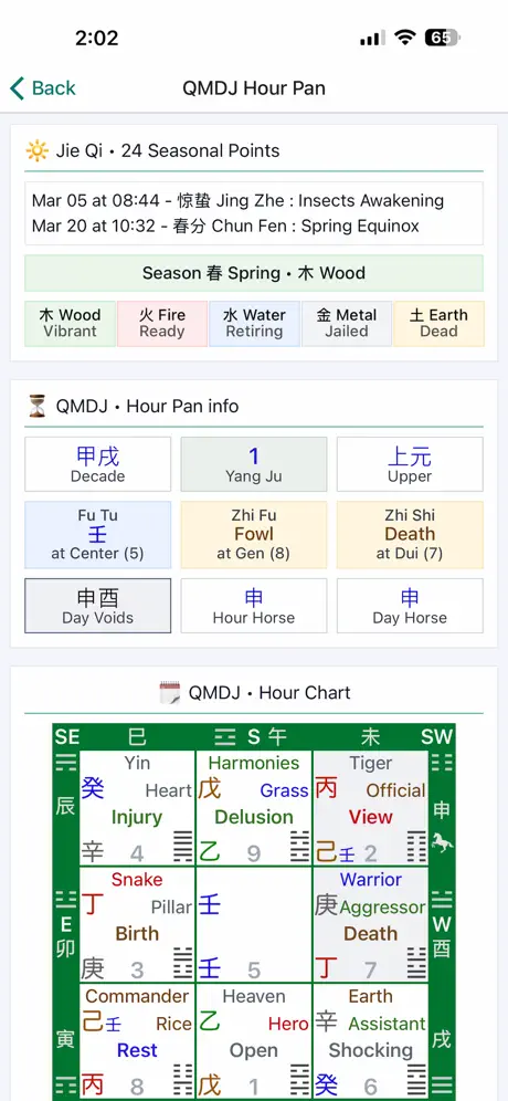 Qi Men Dun Jia 1080Ju screenshot 4