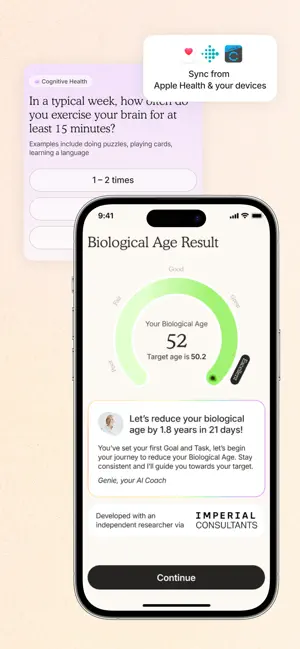 a.genius: Biological Age App screenshot 3
