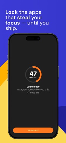 Finiti: Deadline App Blocker screenshot