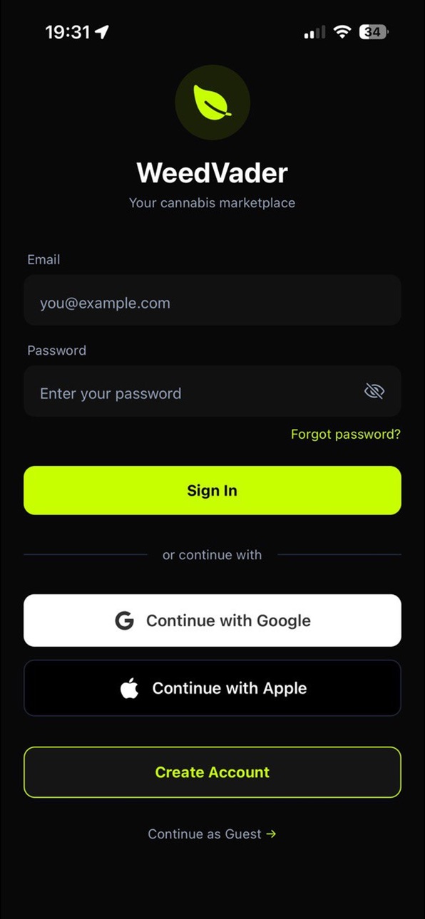 iPhone screenshot