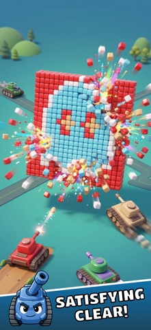 Tank Flow: Puzzle Blast screenshot