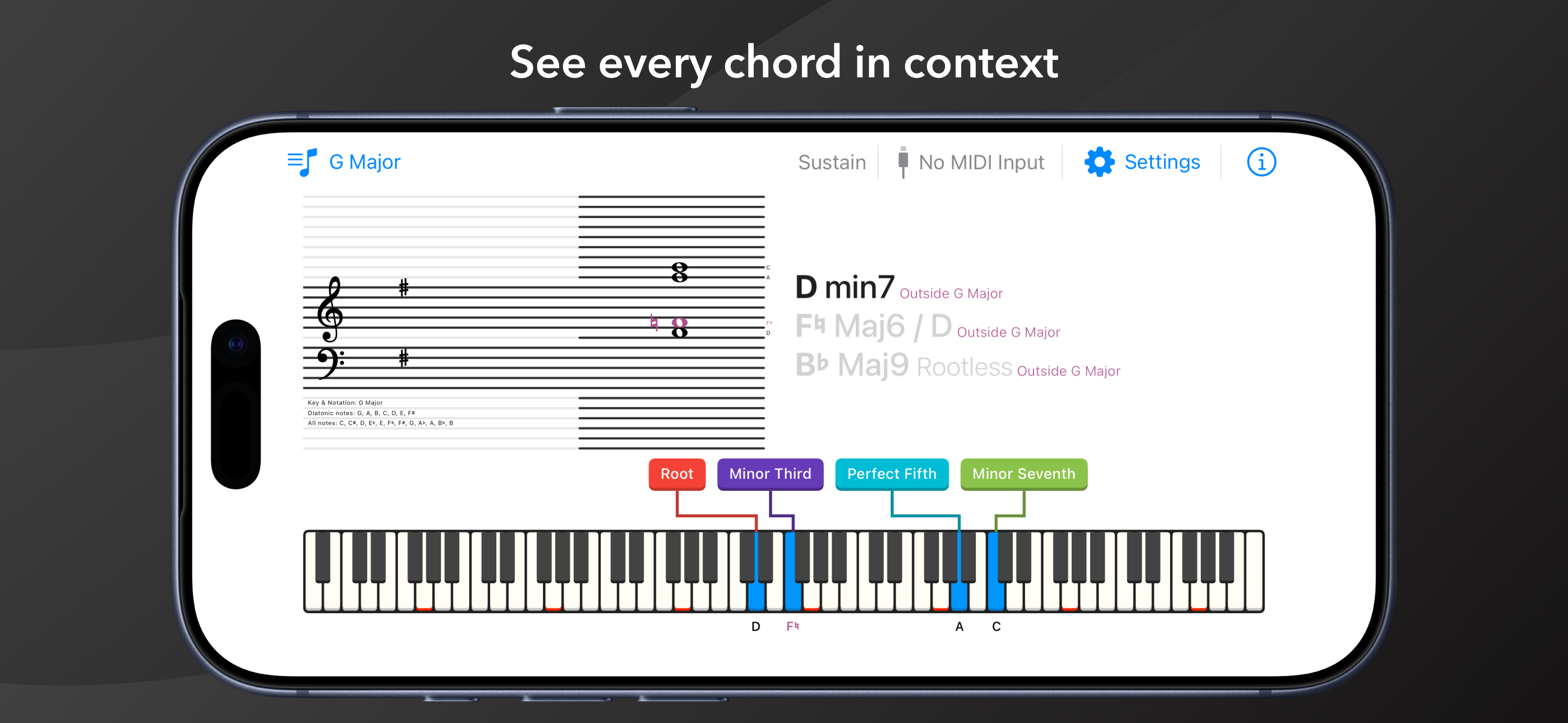 Intervals and Chords screenshot 6