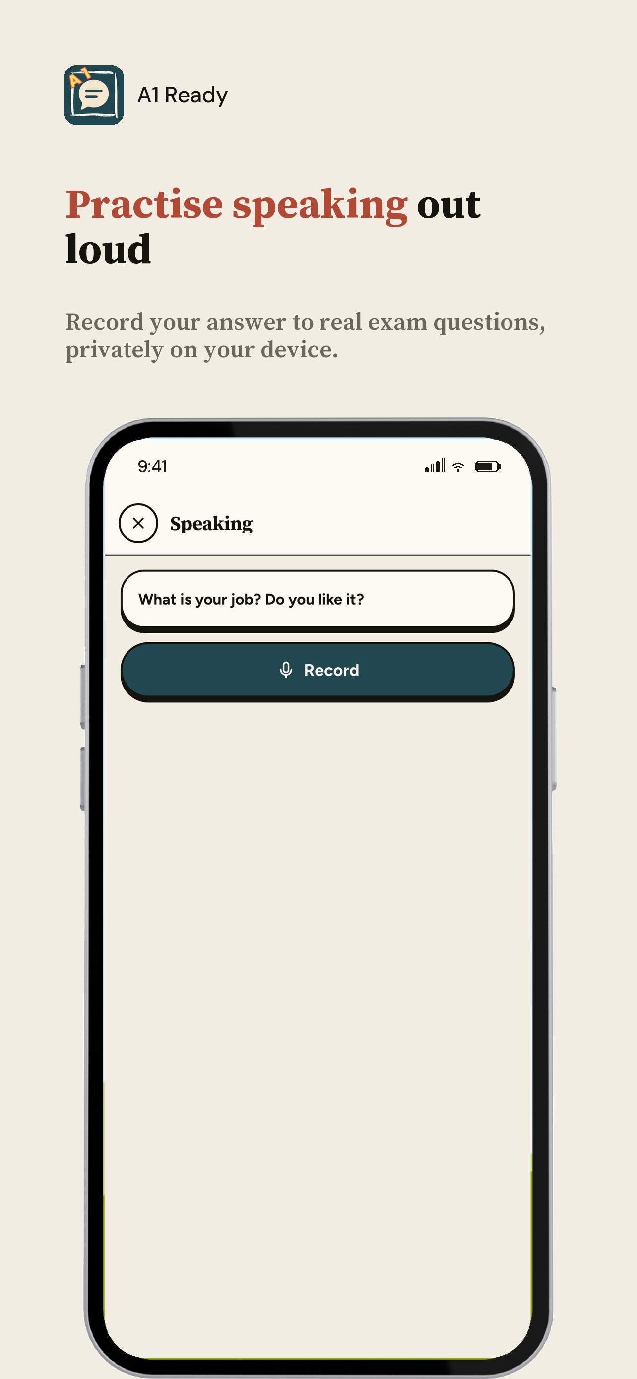 A1 Ready: A1 English Test screenshot 4