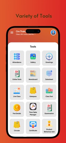 Parents app - The Sovereign screenshot