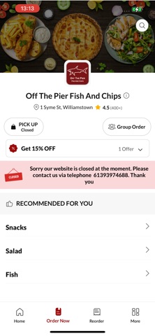 Off The Pier Fish And Chips Screenshot 2 of 4