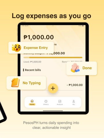 PesosPH  Ledger iPad screenshot 2