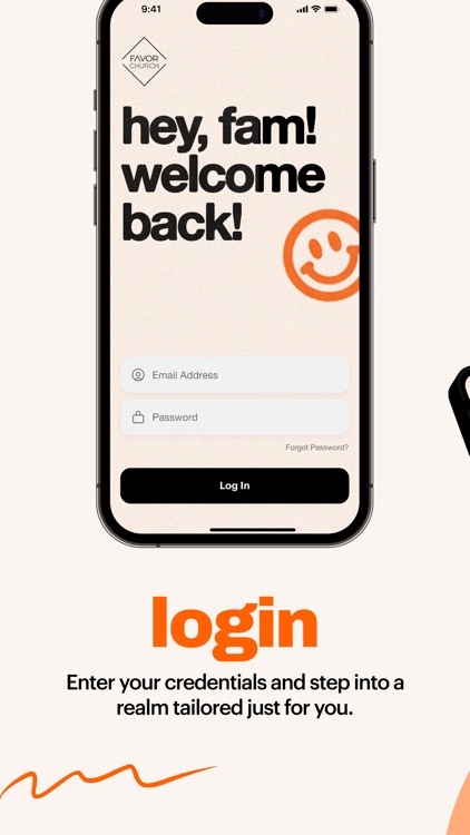 Favor App: Favor Church Events