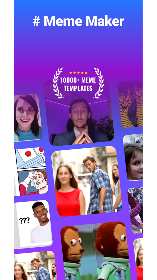 #1. Meme Maker : Create Memes (iOS) di: ARK Studio LLC