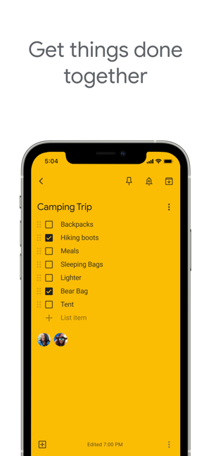 ‎Google Keep - Notes and lists Screenshot
