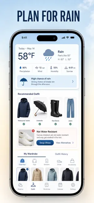 What to Wear: Weather Outfit screenshot 4